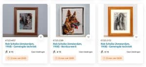 Eerste 500 kunstwerken van Rob Scholte te koop aangeboden