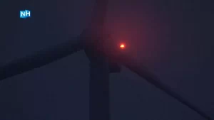 Rode verlichting Windpark Wieringermeer alleen nog bij luchtverkeer