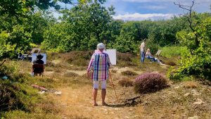 Natuurmonumenten geeft workshop ‘schilderen in het Zwanenwater’