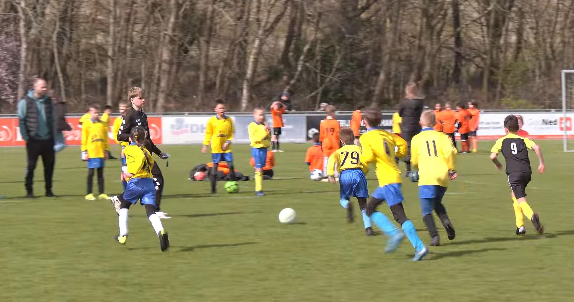 Schooljeugd scoort erop los!