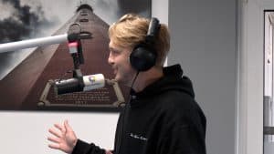 Snelle opent recordpoging in studio Regio Noordkop (video)