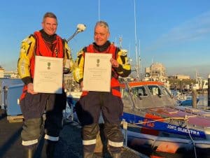 Medaille voor redders KNRM