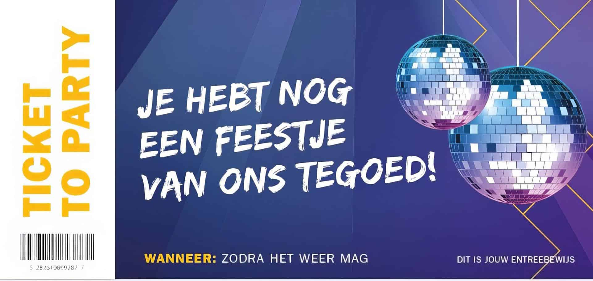 Alsnog examenfeest Scholen aan Zee voor geslaagden 2020 en 2021