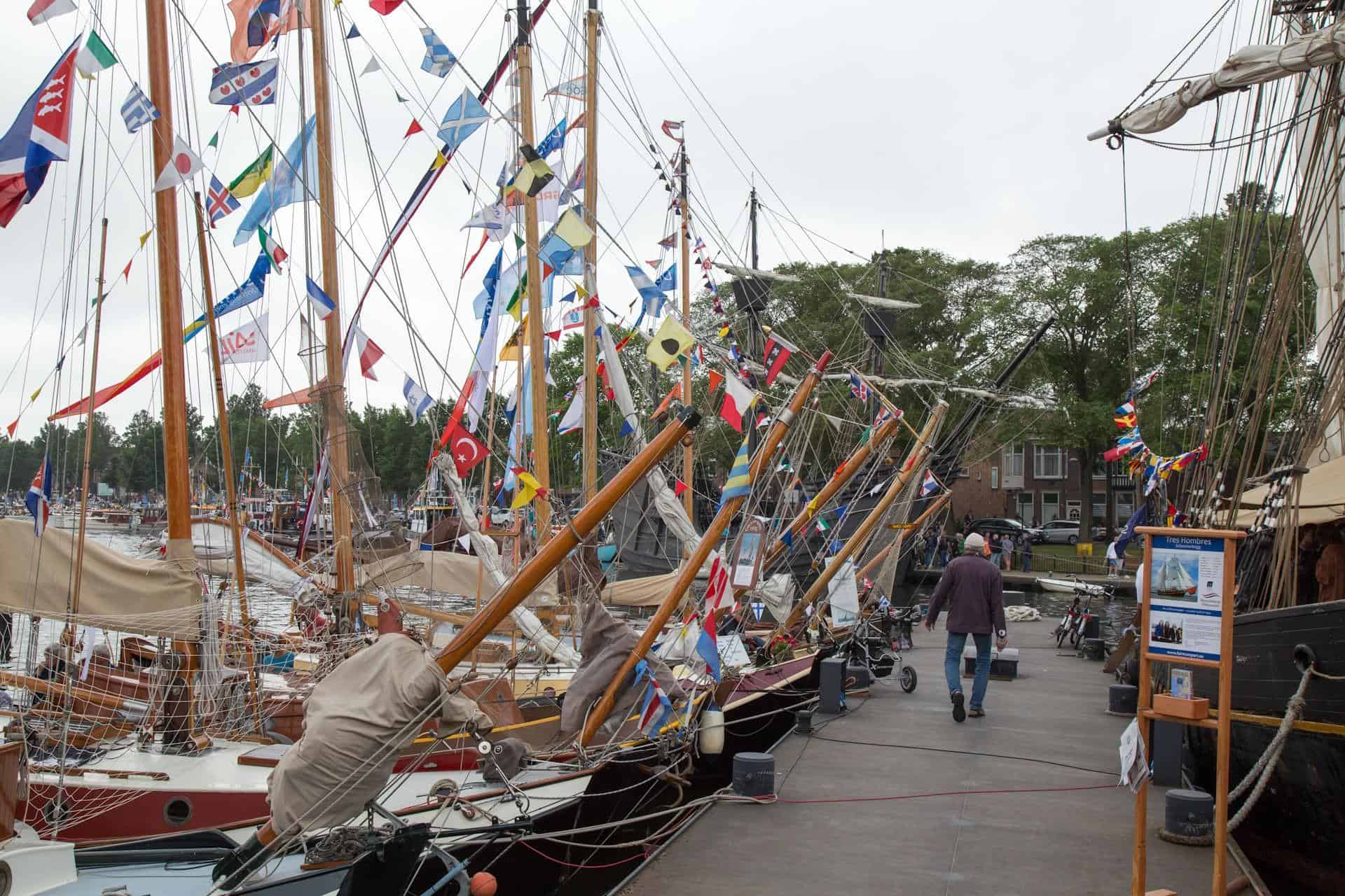 Varend Erfgoed onderweg naar Sail Den Helder 2023