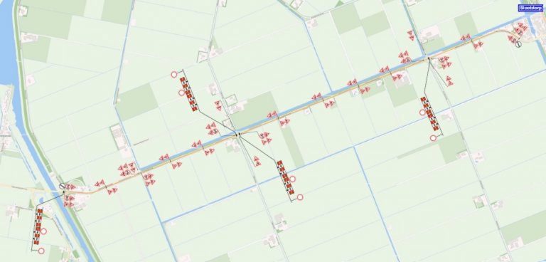 Nieuwesluizerweg in Slootdorp tijdelijk afgesloten