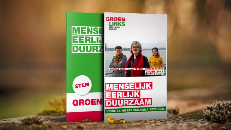 Verkiezingsprogramma GroenLinks Hollands Kroon