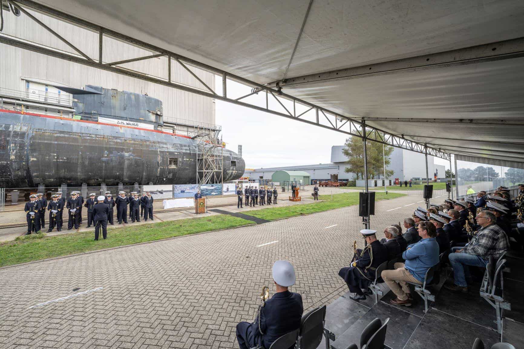 Zr.Ms. Walrus na 31 operationele jaren uit dienst gesteld