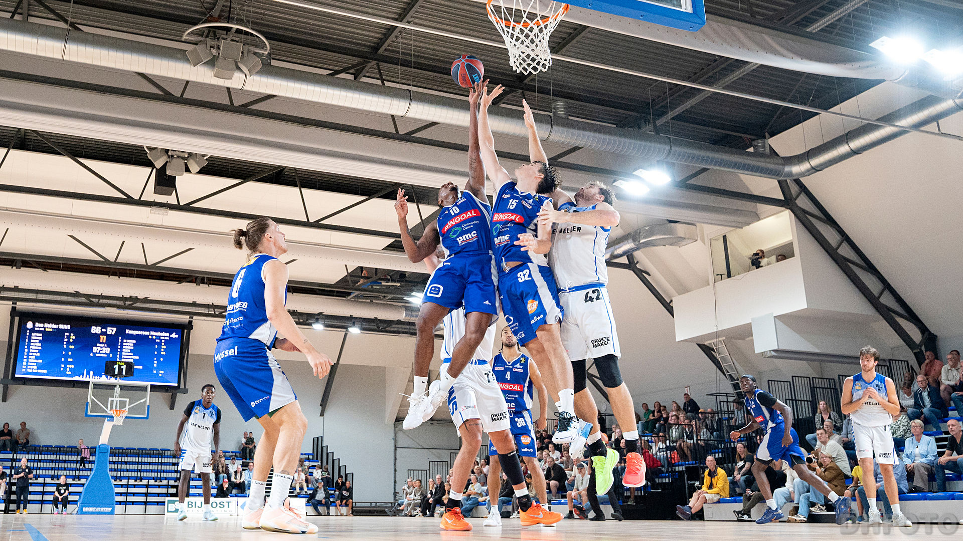 Den Helder Suns bezwijken in vierde kwart tegen kampioen Mechelen