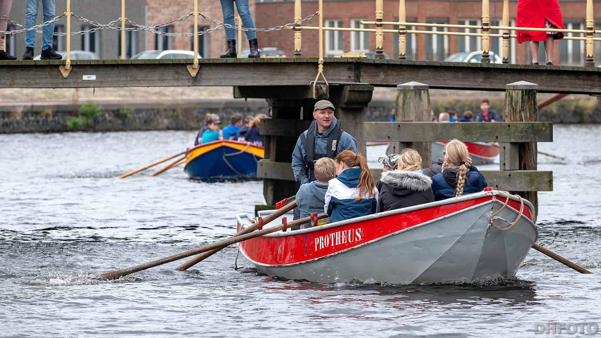 Katers Berespek race einde vaarseizoen waterscouts
