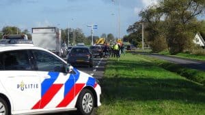 Drie auto’s bij aanrijding op N99