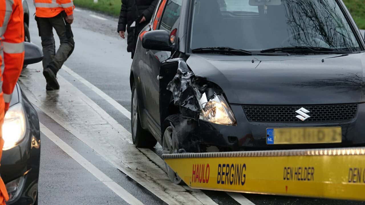 Geen gewonden bij ongeval in ’t Veld