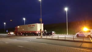 Aanrijding met drie voertuigen op Havenplein