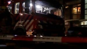 Brand in appartement Fregatstraat