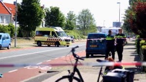 Fietser zwaargewond op Zandkreekweg