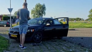 Flinke klapper op de Verkeerstorenweg