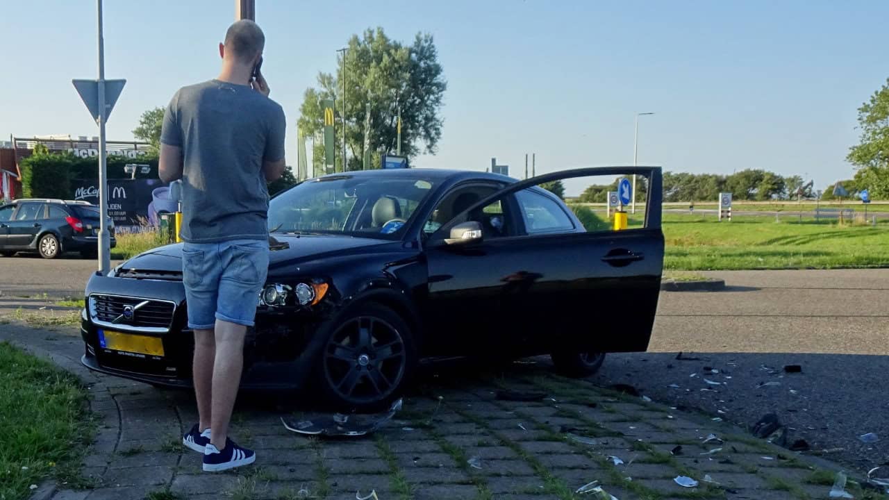 Flinke klapper op de Verkeerstorenweg