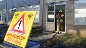 Realistische oefening voor brandweer Anna Paulowna