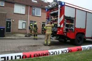 Rook bij woningbrand in Julianadorp