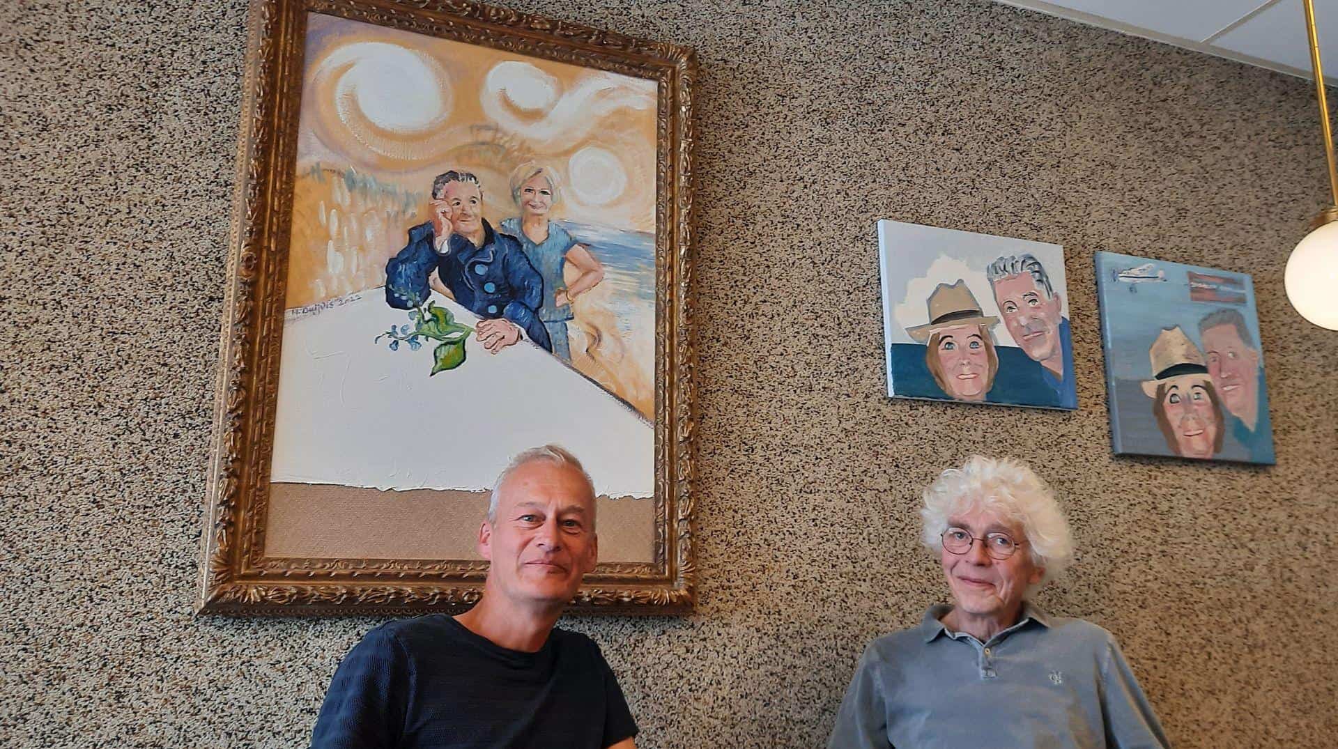 Emo Verkerk en Harmen Duyvis exposeren bij IJssalon Aris Laan