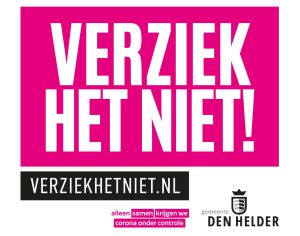 Den Helder richt zich met coronacampagne op de jeugd