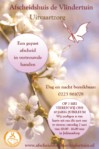 Afscheidshuis de Vlindertuin viert 10-jarig jubileum
