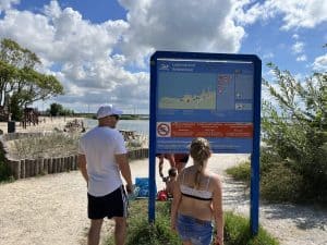Weer veilig zwemmen op Lutjestrand