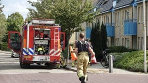 Kleine brand in wooncomplex