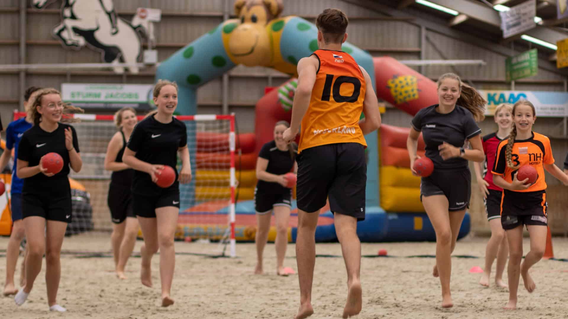 Open Beach Handball clinic 28 augustus