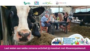 Boeren en tuinders pakken uit in de zomer