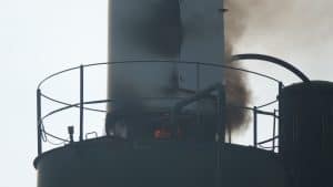 Grote brand bij Ooms in Schagen