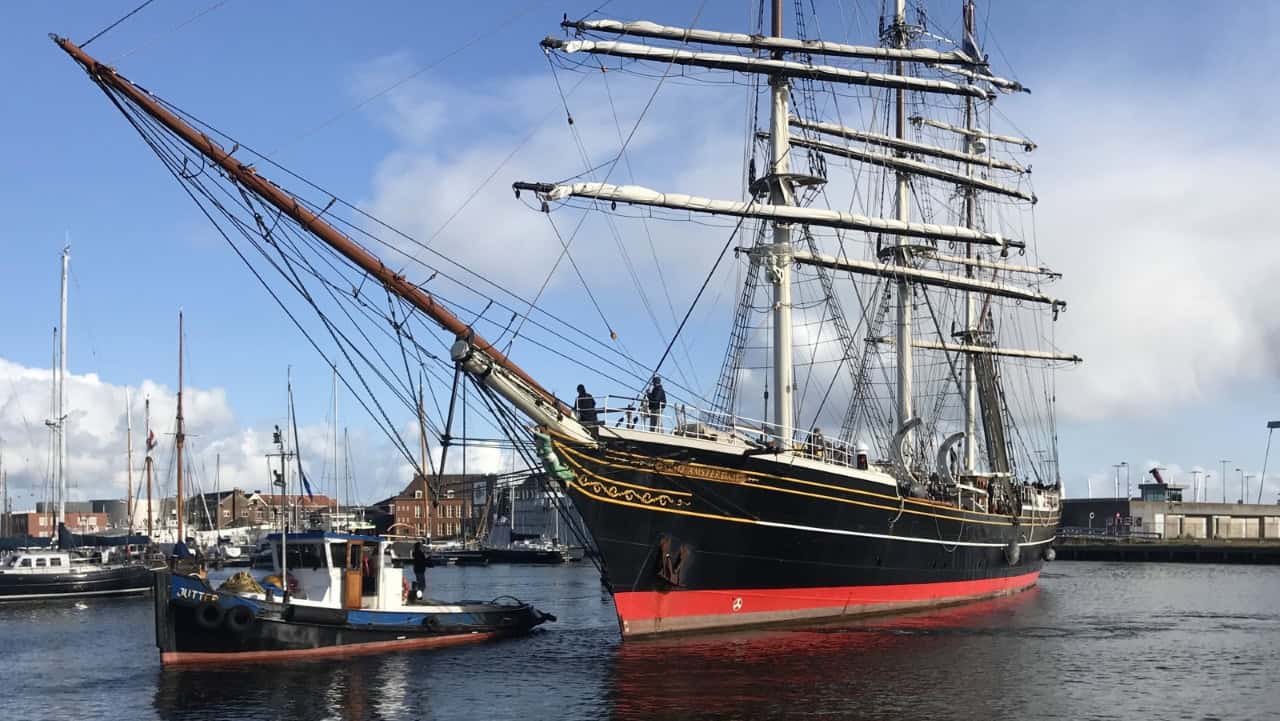 Stad Amsterdam de komende vijf maanden in Den Helder