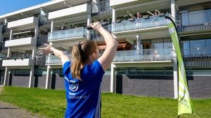 Balkongym met een lekker zonnetje! (video)