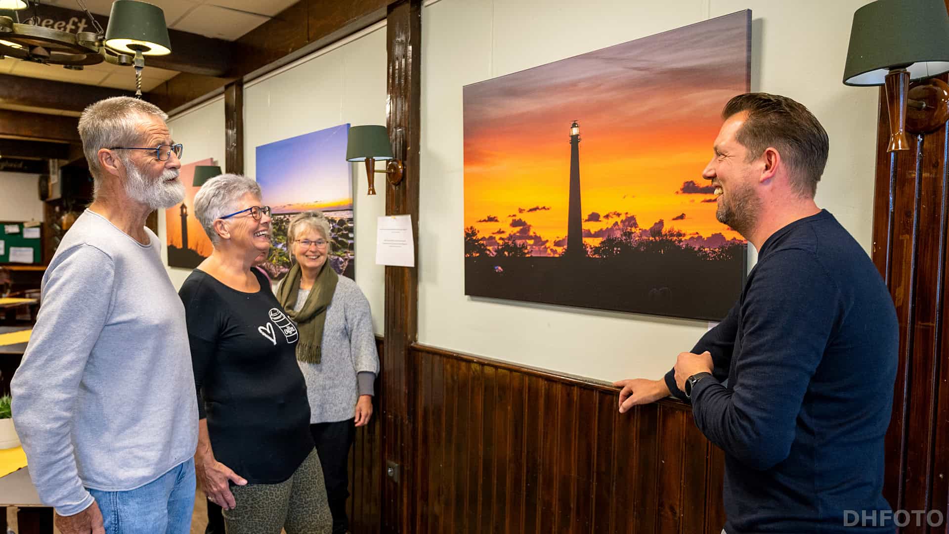 Fotograaf Jeffrey Bakker opent expositie Den Helder in Beeld bij Wienerhof