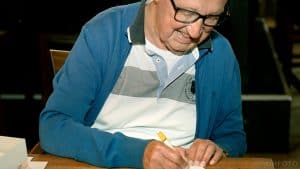 De bourgondiërs, signeersessie in Kade60 druk bezocht