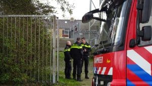 Brandweer naar KPN zendercomplex Den Helder