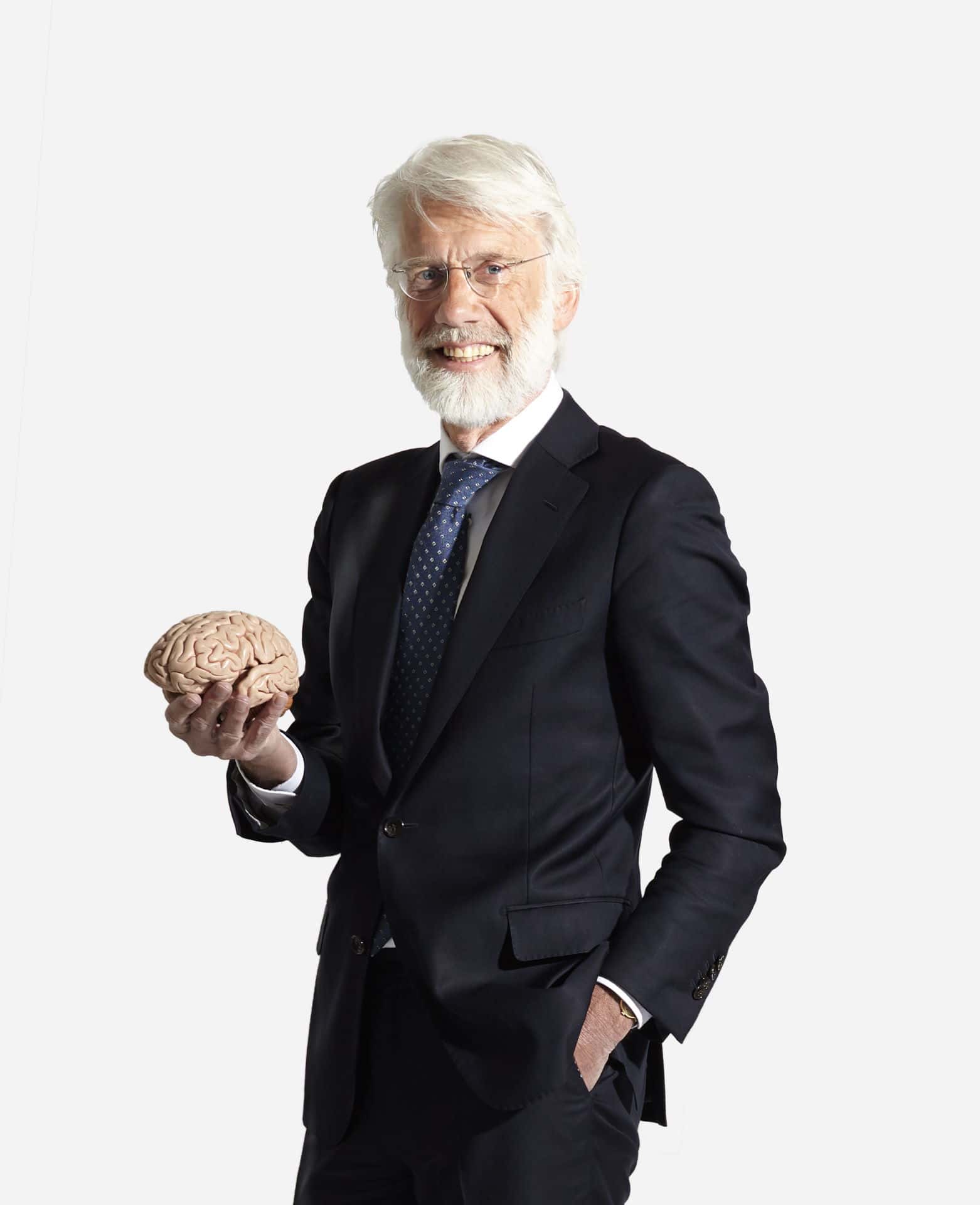 Neuropsycholoog Erik Scherder spreekt gasten Doortrappenbeurs toe