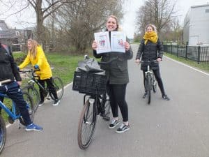 Team Sportservice start met fietslessen