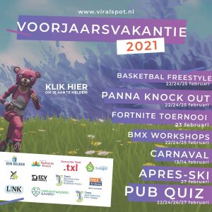 Activiteiten in de voorjaarsvakantie