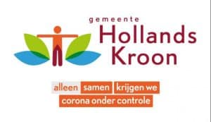 Hollands Kroon voert tijdelijk ‘coronalogo’