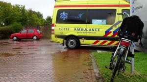 Fietser aangereden in Anna Paulowna