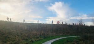 Team Sportservice geeft wandeltraining tegen overgewicht