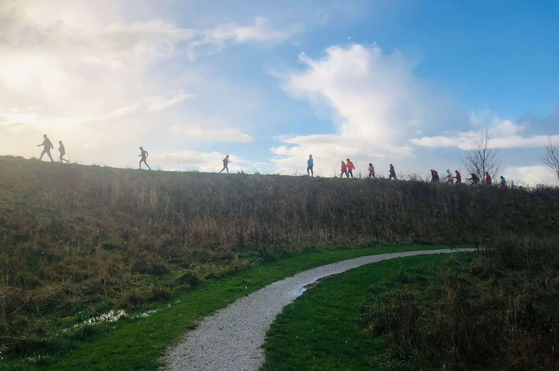 Team Sportservice geeft wandeltraining tegen overgewicht