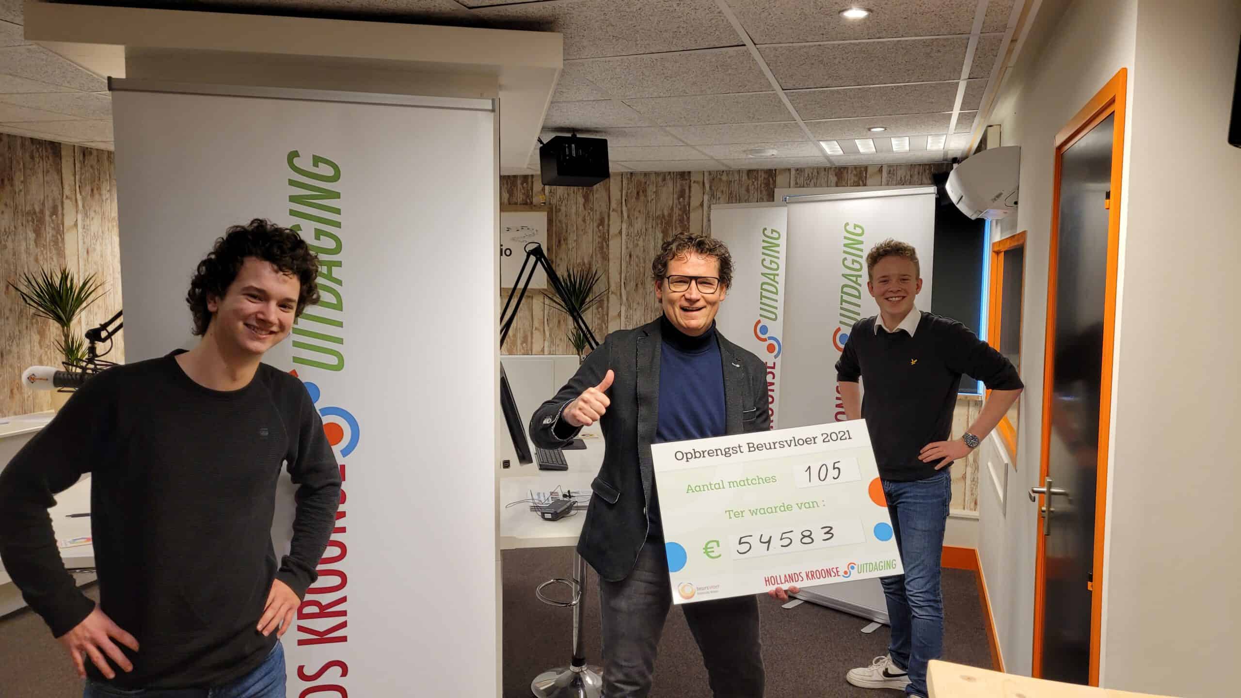 Live: eindopbrengst beursvloer Hollands Kroonse Uitdaging (video)