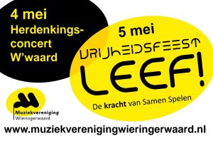 Concerten in Wieringerwaard 4 en 5 mei