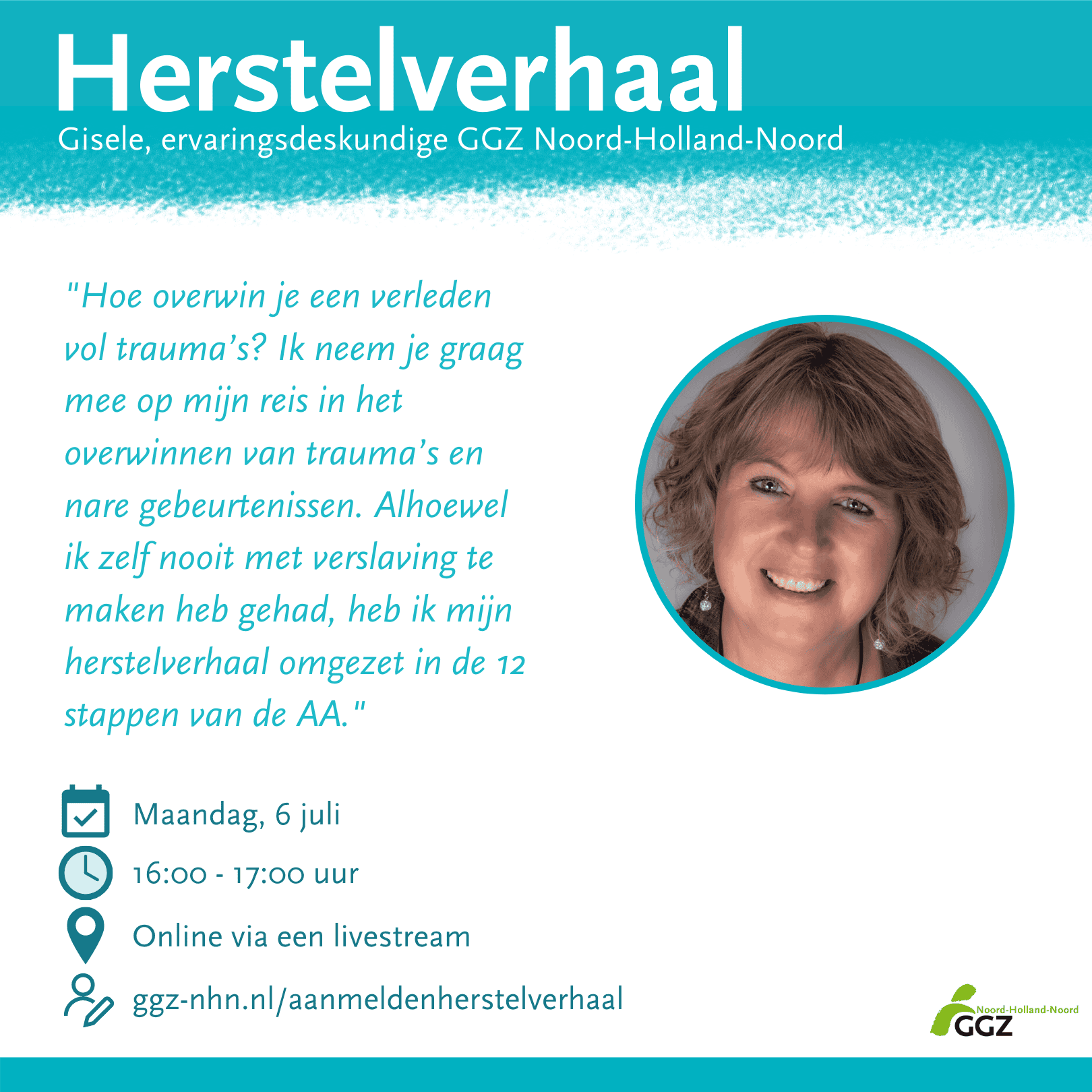 Delen is helen, het herstelverhaal van Gisele