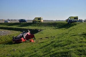 Gewonden bij ongeval in Slootdorp