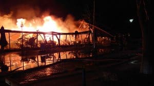 Grote brand verwoest restaurant op Texel (update, video)