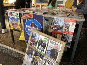 Scholieren Lyceum aan Zee kiezen de gemeenteraad voor Den Helder