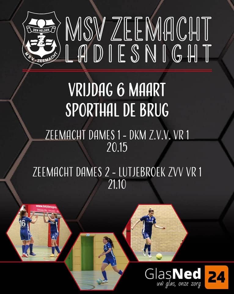 Ladiesnight in sporthal de Brug