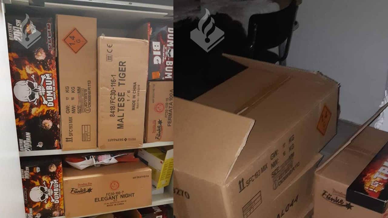 160 kilo vuurwerk in Helderse woning